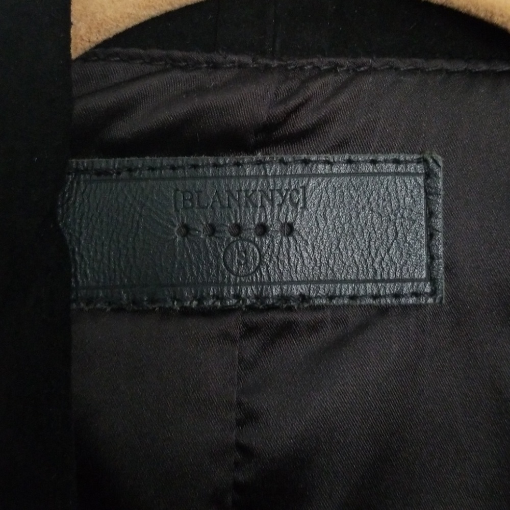 Drape Leather Jacket - image 2